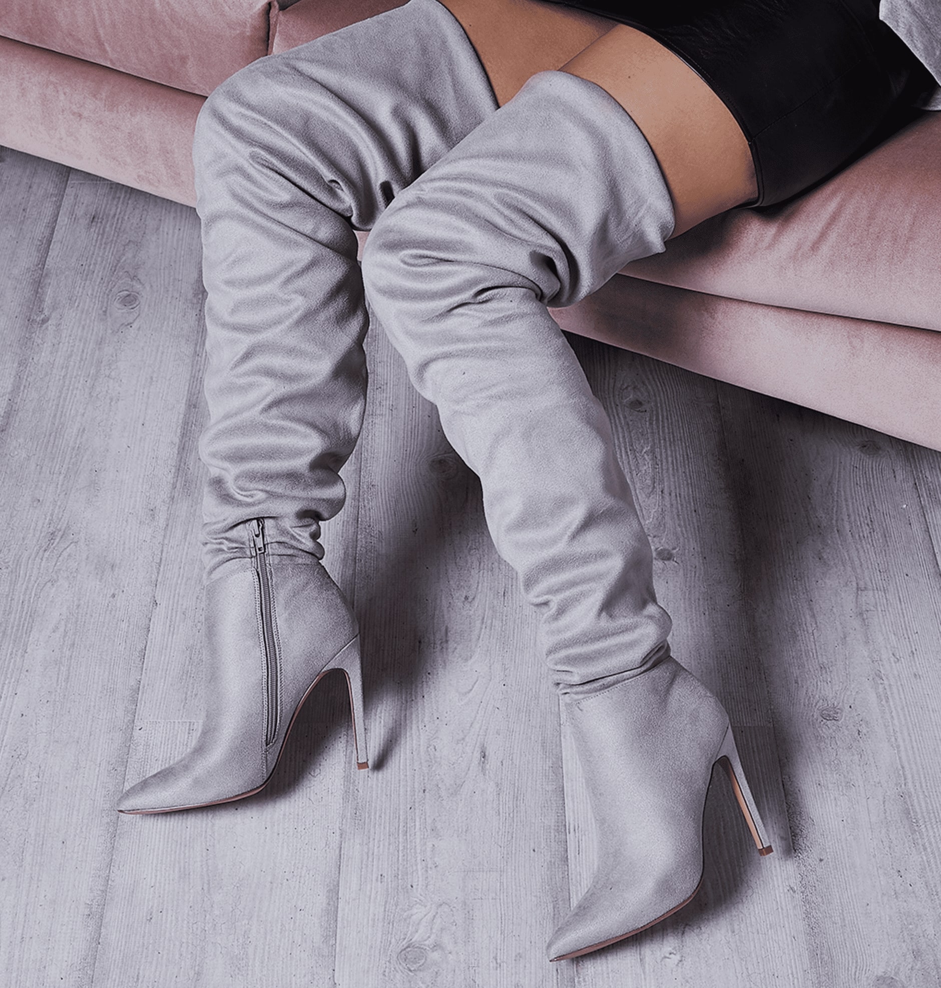 Frances Ruched Long Boot AW