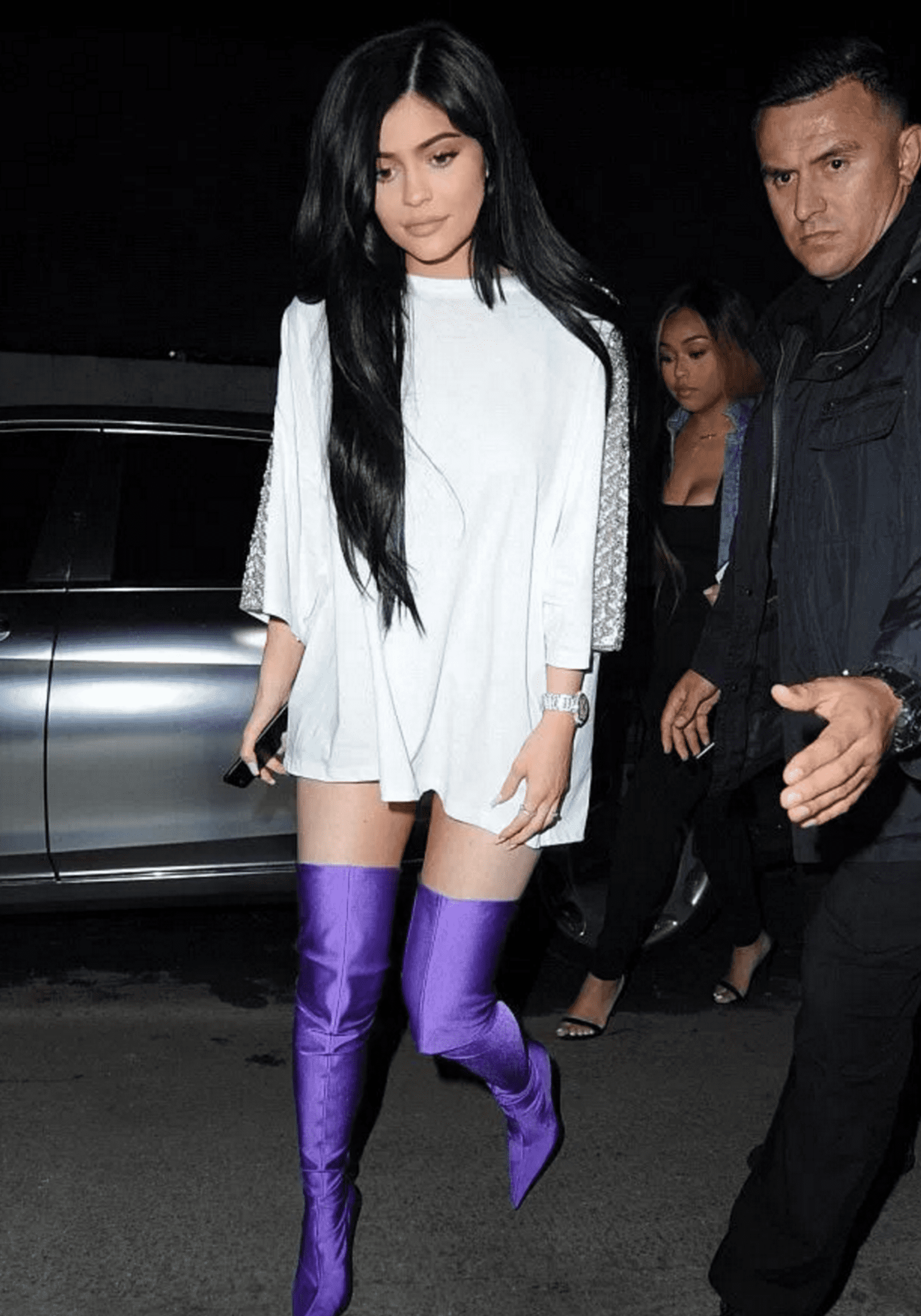 Kylie Jenner Purple Long Boots Kylie Jenner Purple Long Boots