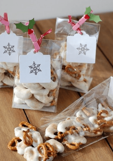 snow covered pretzels,Hello Christmas over eating